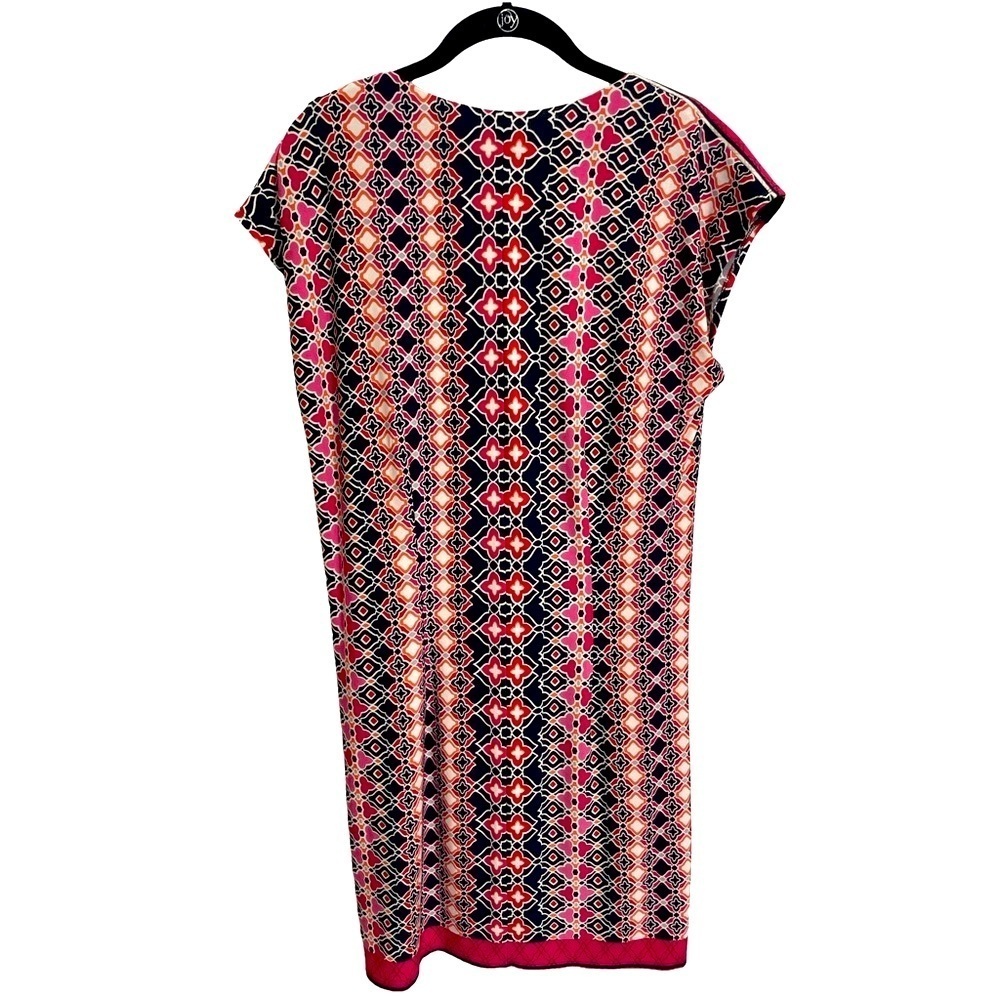 Laundry By Shelli Segal Geometric Boho Sheath Mini Dress - Picture 4 of 9